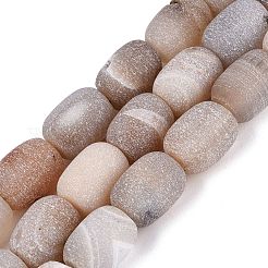 Filo di perline di agata naturale&nbsp;G-Q606-63