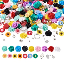 Boucles d'oreilles et fabrication de bagues&nbsp;DIY-TA0004-01P
