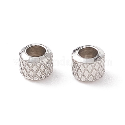 Anlaufgeschützte Perlen aus Edelstahl 304&nbsp;X-STAS-R096-3mm-02