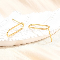 Aretes de latón&nbsp;X-KK-T038-484B