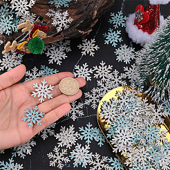200 x Weihnachts-Schneeflocken-Papierkonfetti&nbsp;DIY-CY0002-41