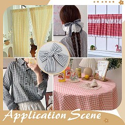 2 Yard (ca. [91] cm) gestreifter Polycotton-Stoff&nbsp;AJEW-BC0011-04A