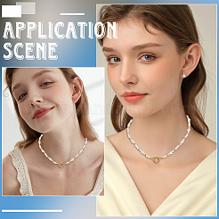 100 Stück Messing-Crimpperlen&nbsp;KK-BBC0026-27