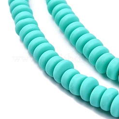 Chapelets de perle en pâte polymère manuel&nbsp;X-CLAY-N008-008G