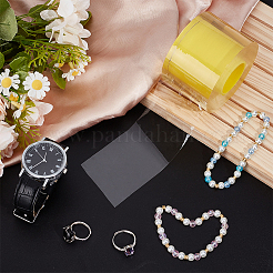 1 Rolle transparentes PVC-Schutzfolienband für Uhrenschmuck&nbsp;DIY-PH0032-58A