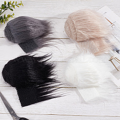 1 Set Fransenbesatz aus Kunstwolle mit Quasten&nbsp;DIY-GF0004-97