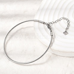 Bracelets en fil d'acier inoxydable 304 pour femmes&nbsp;BJEW-P394-03P