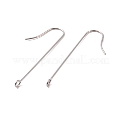 Crochets de boucles d'oreilles en acier inoxydable chirurgical 316 résistant au ternissement&nbsp;STAS-E027-01A-P