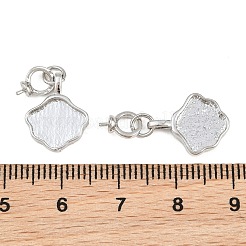 Pendentif de support de cabochon en laiton&nbsp;KK-CBA6A75-40P