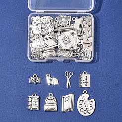 36 pièces 12 pendentifs en alliage de style tibétain pour la journée des enseignants&nbsp;TIBE-FS0003-28