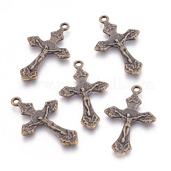 Stile tibetano ciondoli crocifisso&nbsp;X-MLF11118Y-NF