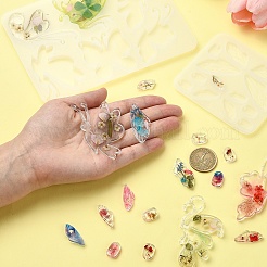 DIY-Schmetterlingsanhänger-Silikonformen zur DIY-Ohrringherstellung&nbsp;DIY-YW0009-43