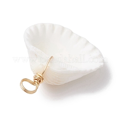 Pendenti in conchiglia di arca naturale&nbsp;PALLOY-JF02679-01