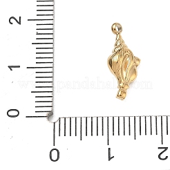 Pendentifs en strass en acier inoxydable 304&nbsp;SA-CBAAE04-05D-G