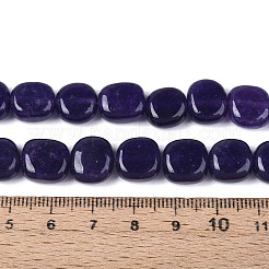 Chapelets de perles de jade blanche naturelle&nbsp;G-N354-01A-04