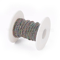 Catene portacavi in acciaio inossidabile placcate ionica (ip) 304&nbsp;CHS-I003-K01