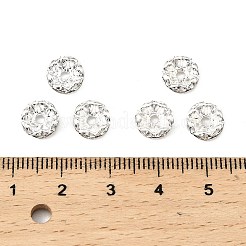 Messing Strass Zwischen perlen&nbsp;RSB06C14