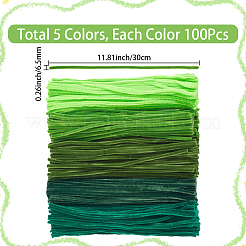500 Stück 5 Farben DIY Plüschstäbe&nbsp;DIY-SC0003-34