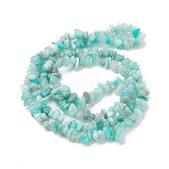 Natürlichen exotischen amazonite Chips Perlen Stränge&nbsp;F070-1