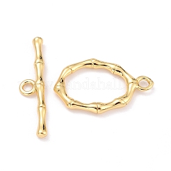 Fermagli a ginocchiera in ottone placcato a cremagliera&nbsp;X-KK-B036-07G