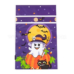 50 Stück rechteckige Plastiktüten für Halloween-Süßigkeiten&nbsp;ABAG-U001-01D