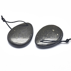 Colgantes de shungita natural&nbsp;G-F675-21