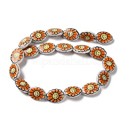 Abalorios de porcelana hechas a mano&nbsp;PORC-G011-04B