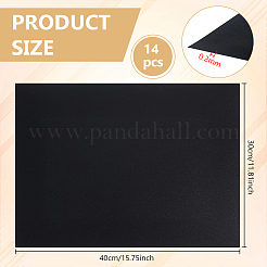 14 lámina de plástico PP rectangular&nbsp;DIY-BC0017-70A