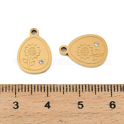 Ciondoli in acciaio inox 304&nbsp;LS-STAS-D215-05G