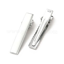 Accessoires pince à cheveux crocodile en fer&nbsp;PHAR-E017-01C-P