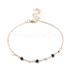 4 pz 4 cavigliere a catena in lega di stile con cuore in rilievo e ciondolo a forma di farfalla per le donne&nbsp;SJEW-D009-01KCG