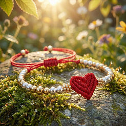Verstellbare Armbänder aus geflochtenen&nbsp;EO3032-2
