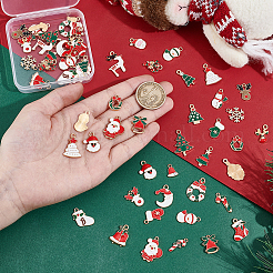 60pcs pendentifs en émail en alliage&nbsp;ENAM-UN0001-32