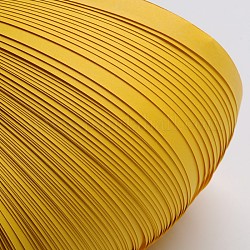 Quilling Papierstreifen, golden, 530x10 mm, über 120strips / bag