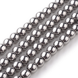 Round Glass Strands, Electroplate, Silver Plated, bead: 12mm in diameter, hole: 1.5mm. about 14 inch/strand, about 29pcs/strand