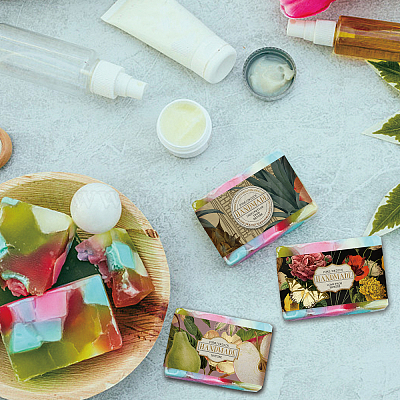 Étiquette de papier de savon&nbsp;DIY-WH0399-69W-1
