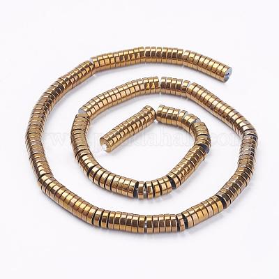 Wholesale Electroplate Non-Magnetic Synthetic Hematite Beads Strands ...