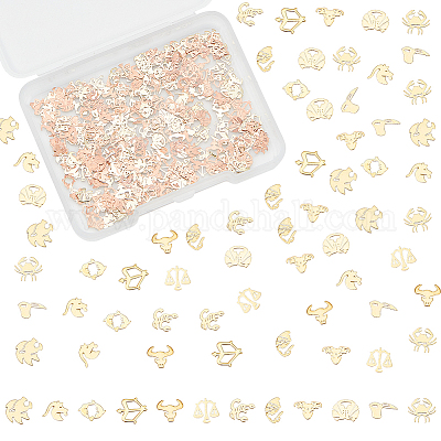 Wholesale OLYCRAFT 600pcs 12 Constellations Fillers Brass Resin Fillers  Golden Zodiac Fillers Epoxy Resin Filler Supplies Flatback Cabochon for  Nail Art Resin Crafting and Jewelry Making 