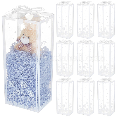 Scatole di imballaggio in pvc trasparente stampato&nbsp;CON-WH0816-010A-1