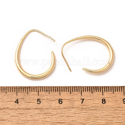 Messing Ohrringe&nbsp;LS-KK-T056-110G-NF-1