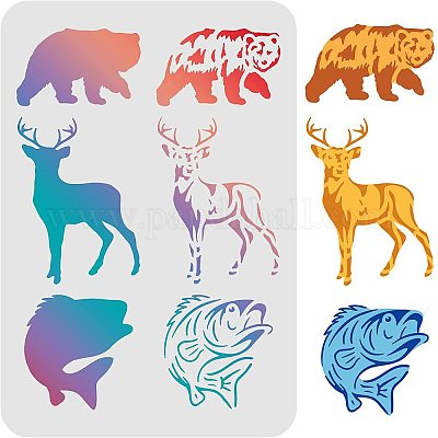 Animal Stencils, Arts & DIY Crafts Templates