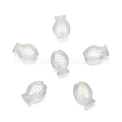 Perle di vetro trasparente&nbsp;ANIM-PW0001-092-1
