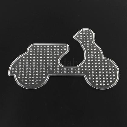 Plaques moto abc plastiques utilisés pour les perles à repasser 5x5mm diy DIY-Q009-46-1