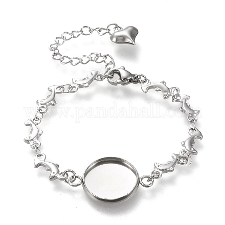 Créations de bracelet en 304 acier inoxydable STAS-L248-003P-A-1