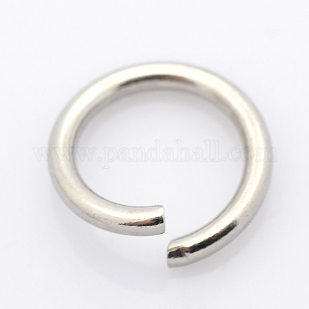 304 Stainless Steel Open Jump Rings STAS-E066-01-3.5mm-1