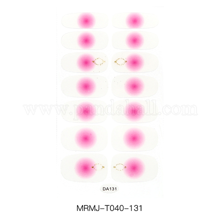 Pegatinas de arte de uñas de tapa completa MRMJ-T040-131-1