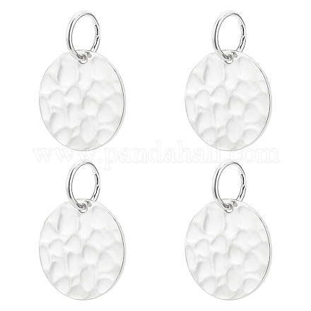 Pandahall Elite 4 pz pendenti in argento sterling STER-PH0001-42-1