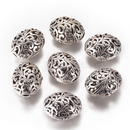 Perles en filigrane de style tibétain TIBEB-A12556-FF-2-1
