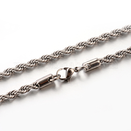 304 из нержавеющей стальной трос цепи ожерелья X-STAS-M174-013P-1