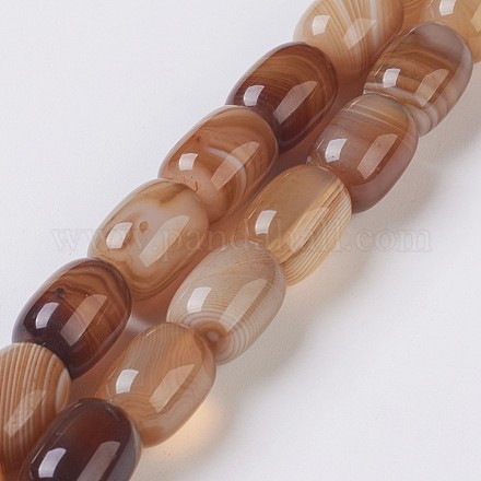 Natural Agate Beads Strands G-K281-02A-1